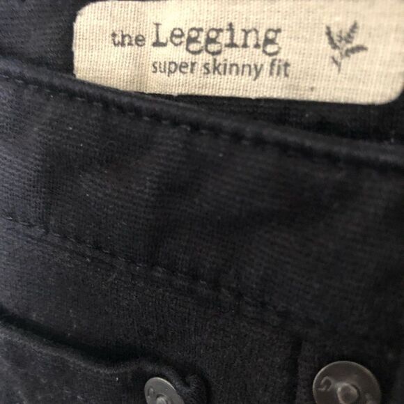 ADRIANO GOLDSCHMIED “The Legging” Black Jeans 25R - Picture 3 of 4